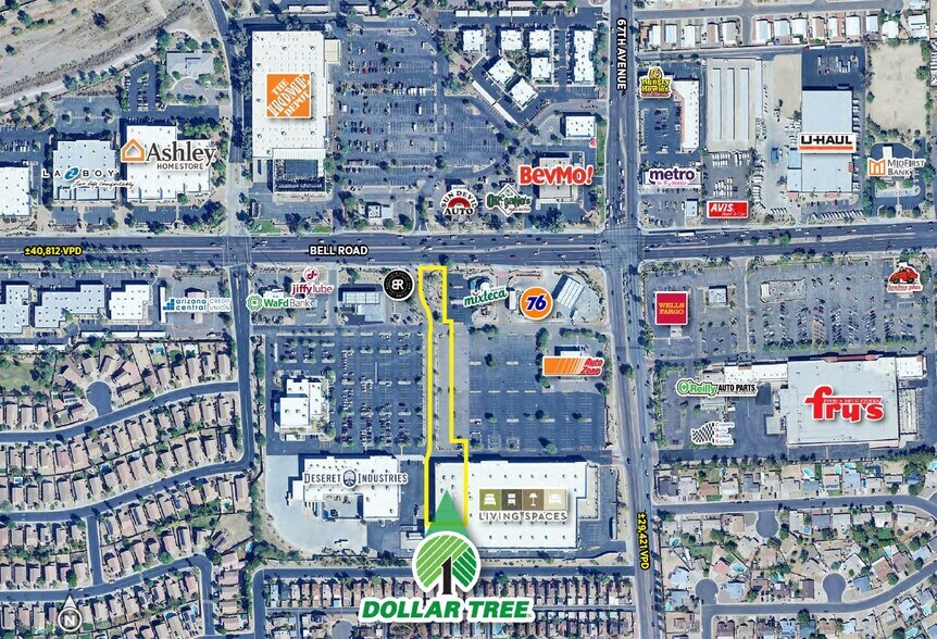 6773 W Bell Rd, Glendale, AZ à vendre - Photo du bâtiment - Image 2 de 10