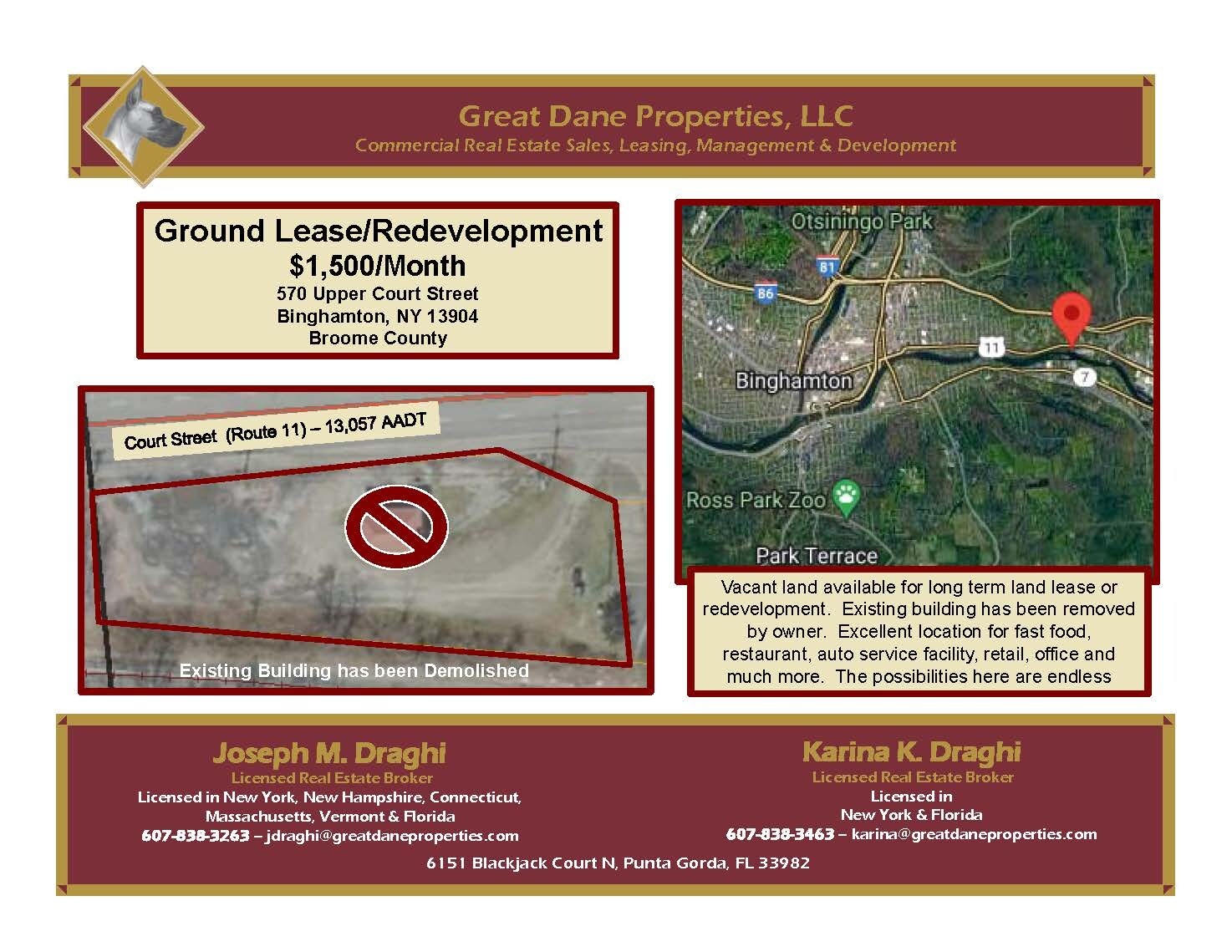 570 Upper Court St, Binghamton, NY à louer Photo du bâtiment- Image 1 de 2