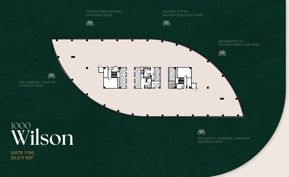 1100 Wilson Blvd, Arlington, VA for lease Floor Plan- Image 1 of 1