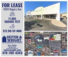 7601-7615 Rogers Ave, Fort Smith, AR for lease Interior Photo- Image 1 of 1