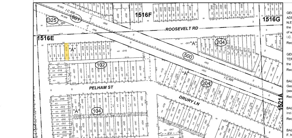 10147 W Roosevelt Rd, Westchester, IL à louer - Plan cadastral - Image 2 de 2