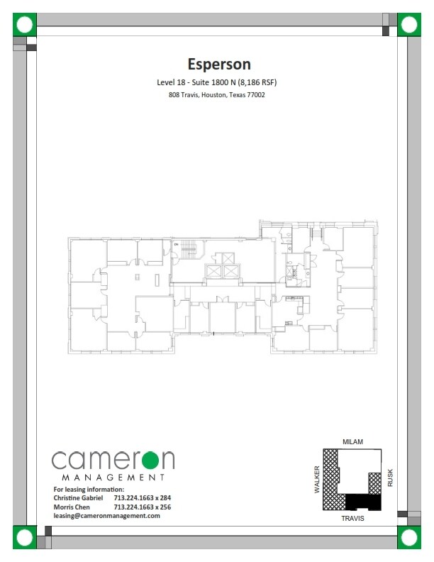 808 Travis St, Houston, TX à louer Photo du bâtiment- Image 1 de 1