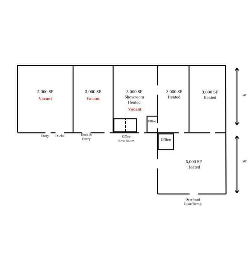 5160 Railroad St, Sylvania, OH for lease Floor Plan- Image 1 of 1