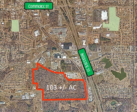 103 AC Industrial Drive w, Hernando, MS for sale - Plat Map - Image 1 of 1