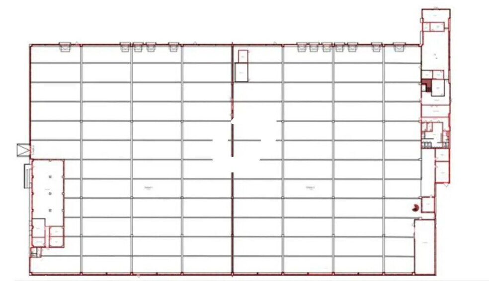 Bureau dans Saint-Priest à louer - Plan d’étage - Image 3 de 4