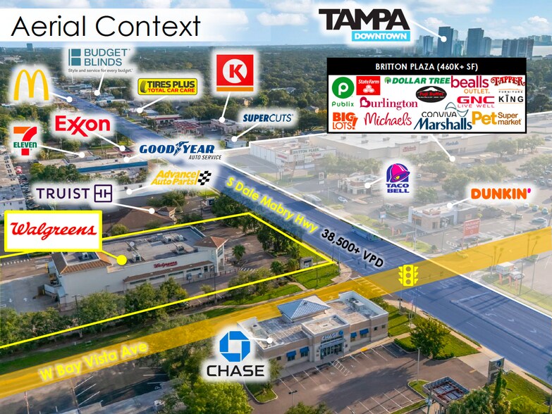 3863 S Dale Mabry Hwy, Tampa, FL à vendre - Photo du bâtiment - Image 2 de 8