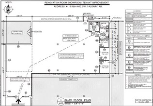 121 58th Ave SW, Calgary, AB à louer Plan d’étage- Image 1 de 21