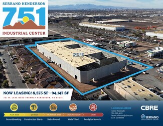 Plus de détails pour 751 W Lake Mead Pky, Henderson, NV - Industriel à louer