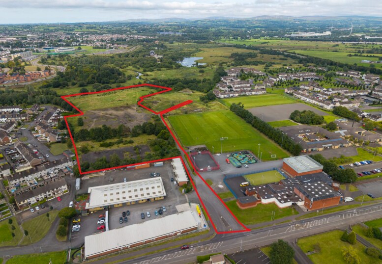 18 Crebilly Rd, Broughshane à vendre - Aérien - Image 3 de 4