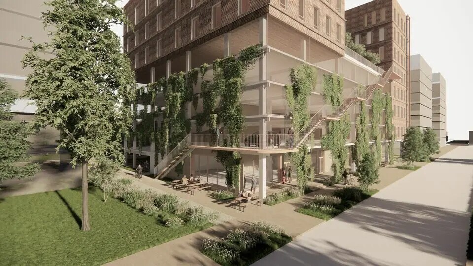 Bureau dans Strasbourg à louer - Photo du bâtiment - Image 2 de 9