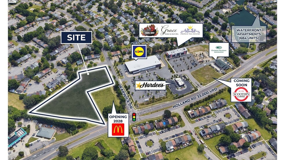 3264 Holland Rd, Virginia Beach, VA for sale - Building Photo - Image 1 of 3