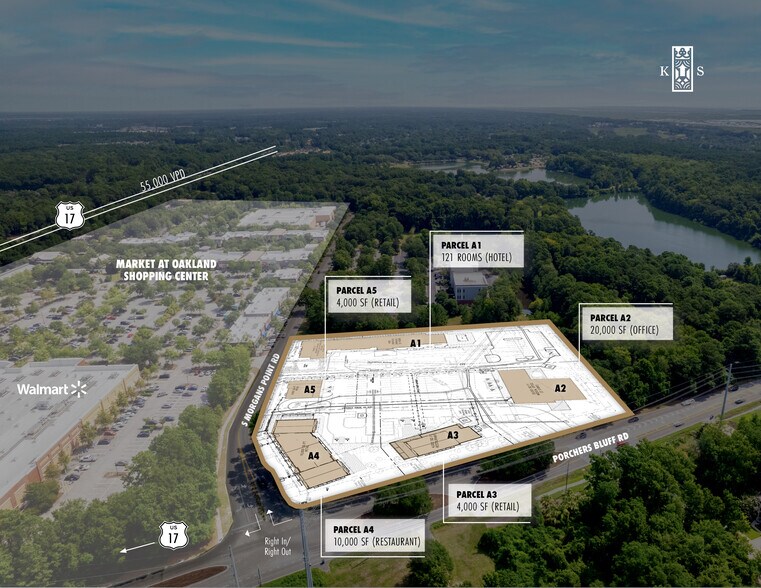 0 Porchers Bluff Rd, Mount Pleasant, SC à vendre - Plan de site - Image 2 de 10