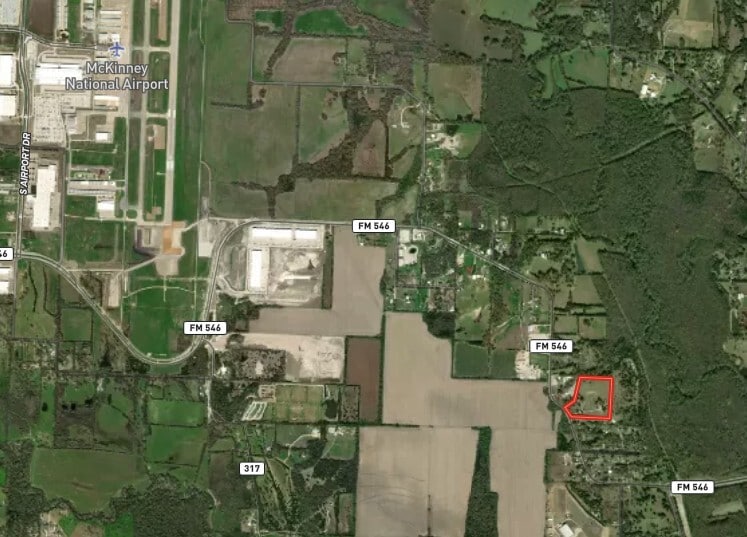 2504 FM 546, McKinney, TX for sale Aerial- Image 1 of 6