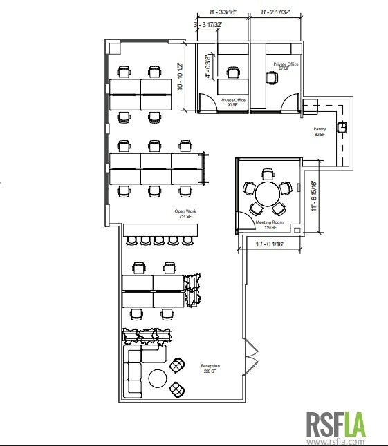 1451-1457 3rd Street Promenade, Santa Monica, CA for lease Floor Plan- Image 1 of 6