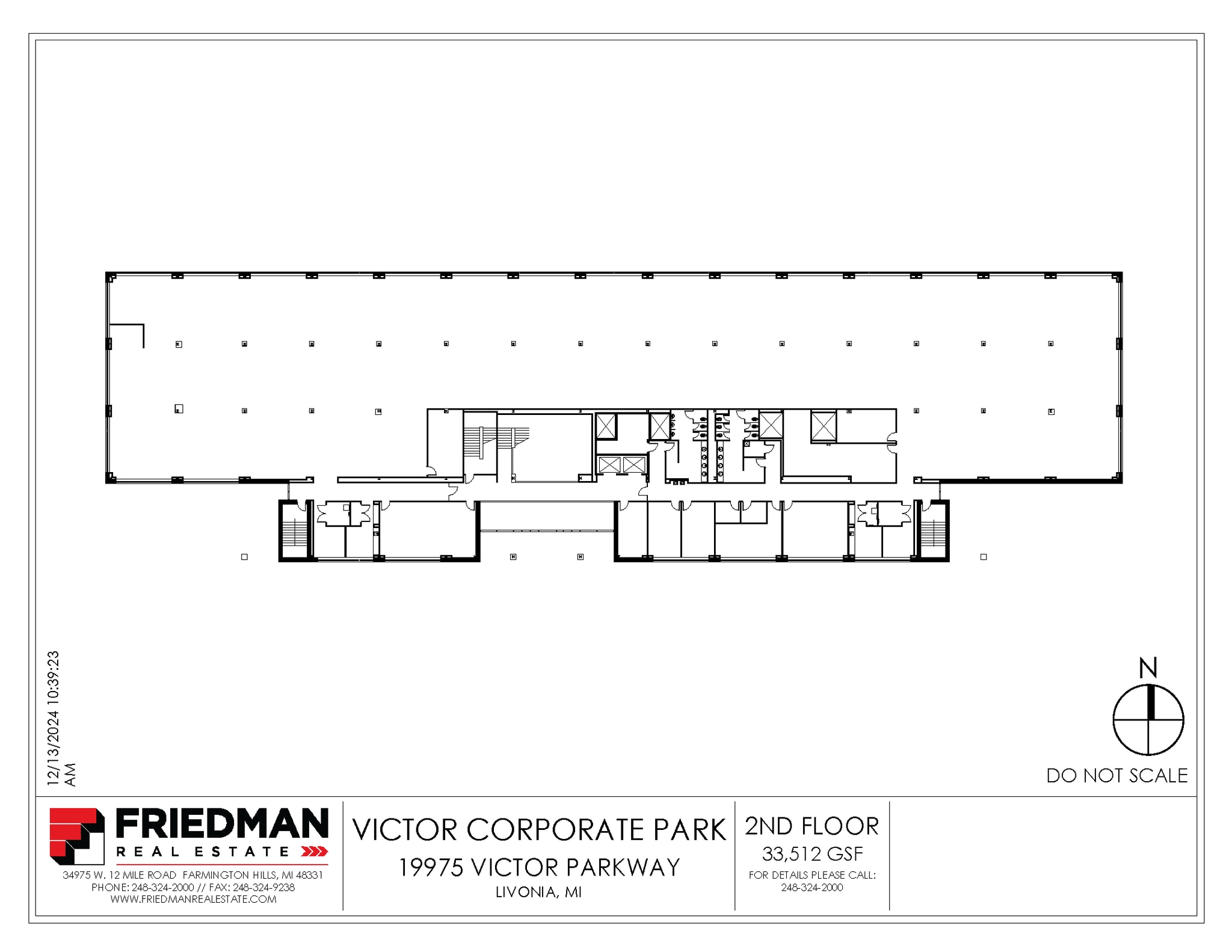 19975 Victor Pky, Livonia, MI for lease Floor Plan- Image 1 of 1