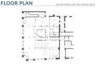 105 14th Ave, Seattle, WA à louer Plan d  tage- Image 1 de 1