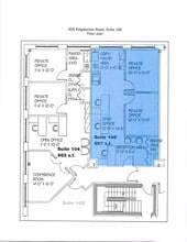 909 Ridgebrook Rd, Sparks, MD for lease Floor Plan- Image 1 of 5
