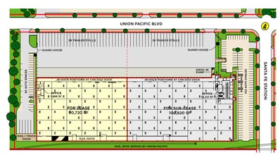 417 Union Pacific Blvd, Laredo, TX for lease Site Plan- Image 1 of 2