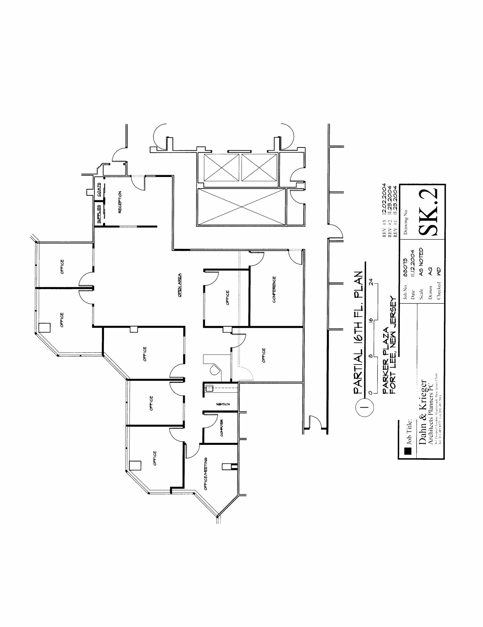400 Kelby St, Fort Lee, NJ à louer Plan d’étage- Image 1 de 1