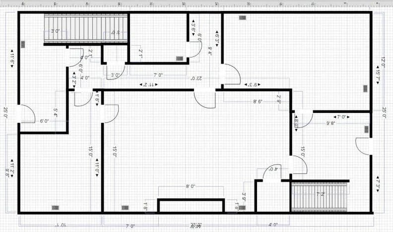 7406 Chapel Hill Rd, Raleigh, NC 27607 - Unit K - - Floor Plan - Image 1 of 6
