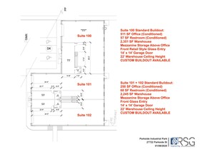 27722 Parkside St, Katy, TX for lease Floor Plan- Image 1 of 1