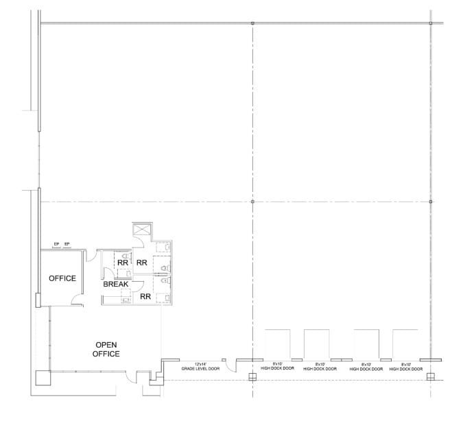 6949 Speedway Blvd, Las Vegas, NV for lease Floor Plan- Image 1 of 1
