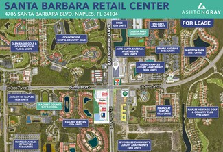 Plus de détails pour 4706 Santa Barbara blvd, Naples, FL - Commerce de détail à louer