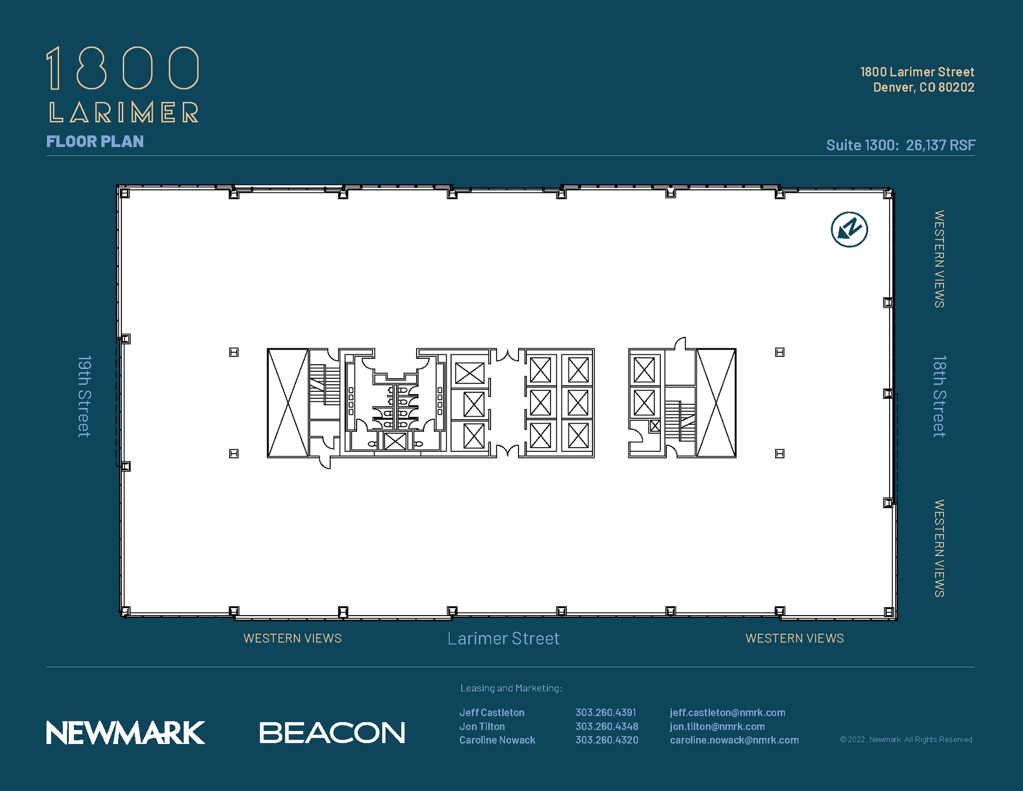 1800 Larimer St, Denver, CO for lease Floor Plan- Image 1 of 1