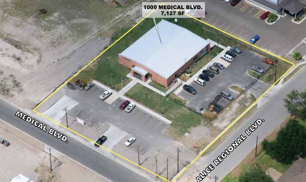 1000 Medical Blvd, Alice, TX for sale - Aerial - Image 3 of 3