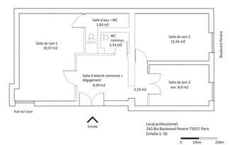 Plus de détails pour 263 Boulevard Pereire, Paris - Bureau à vendre