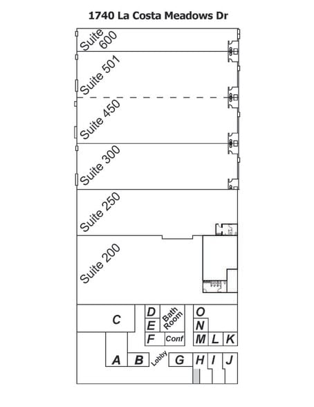 1740 La Costa Meadows Dr, San Marcos, CA for lease - Building Photo - Image 3 of 7