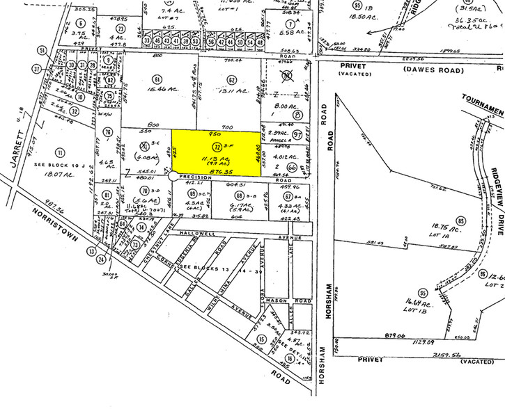 200 Precision Dr, Horsham, PA à louer - Plan cadastral - Image 2 de 21