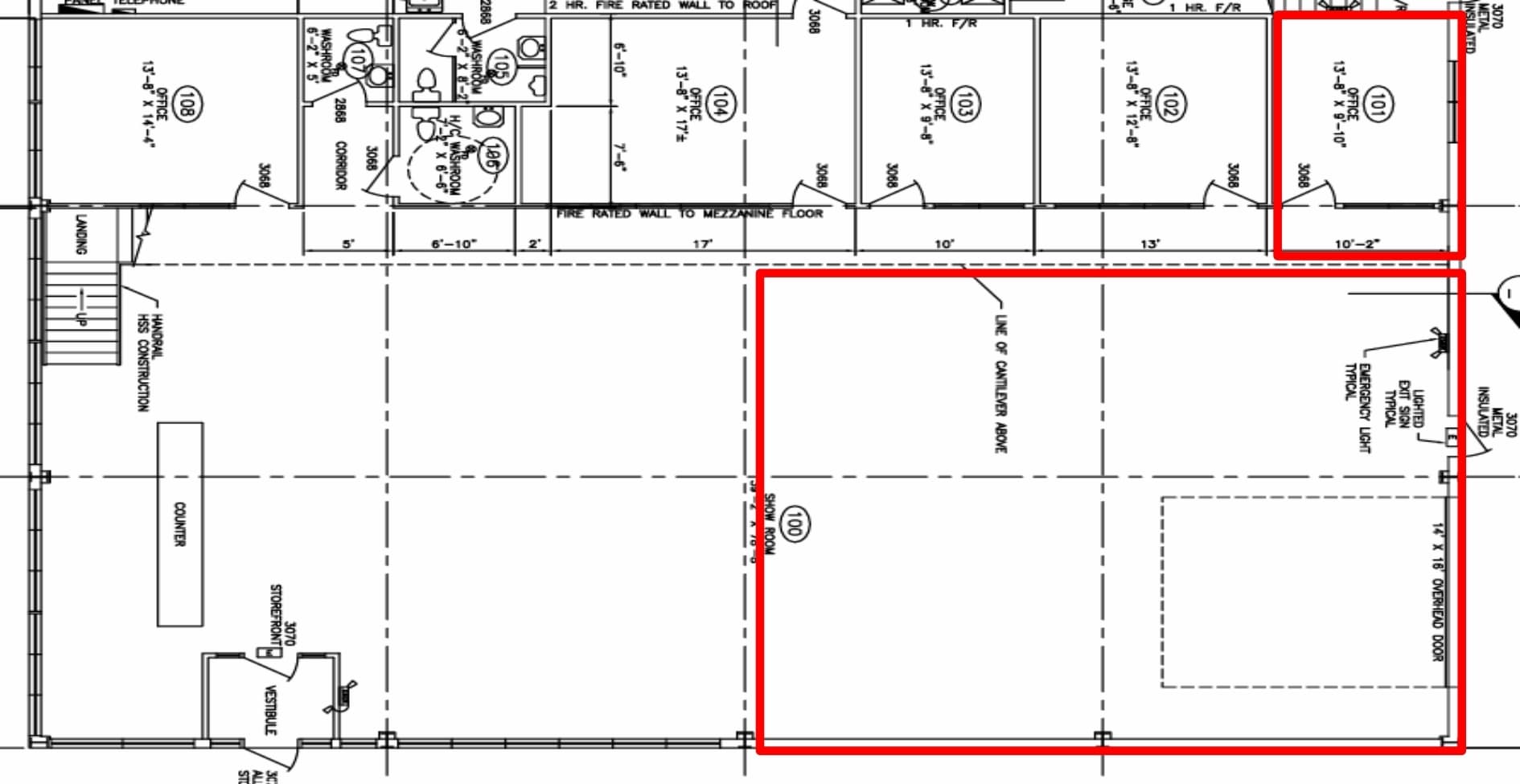 8470 23rd Ave NE, Calgary, AB for lease Floor Plan- Image 1 of 1