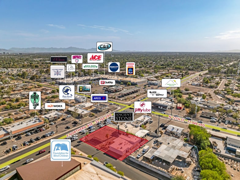 1216 E Northern Ave, Phoenix, AZ for lease - Building Photo - Image 1 of 3