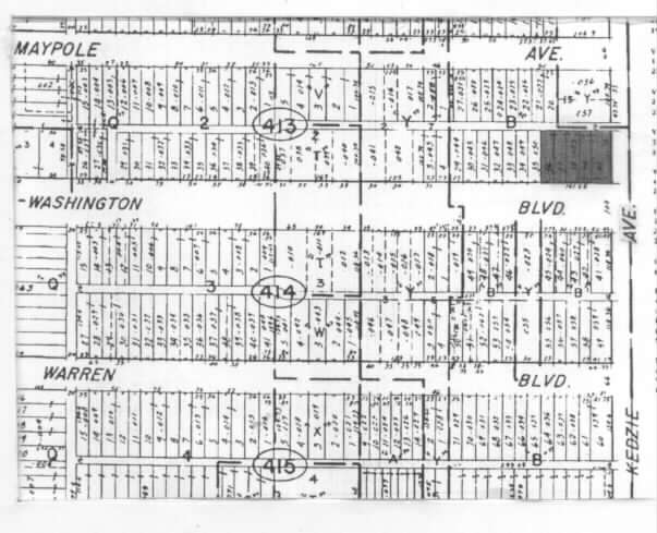 100 N Kedzie Ave, Chicago, IL for sale - Plat Map - Image 3 of 6