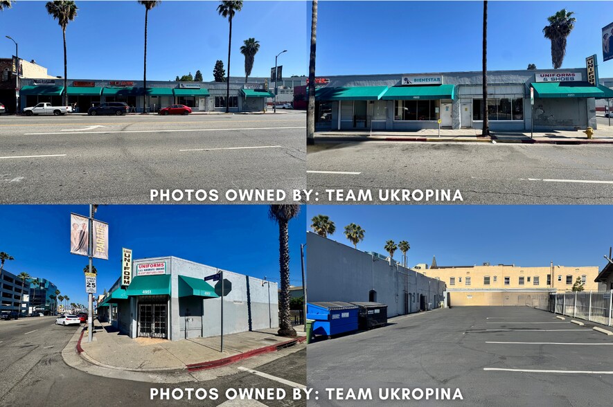 4951-4963 W Sunset Blvd, Los Angeles, CA à louer - Photo du bâtiment - Image 3 de 7