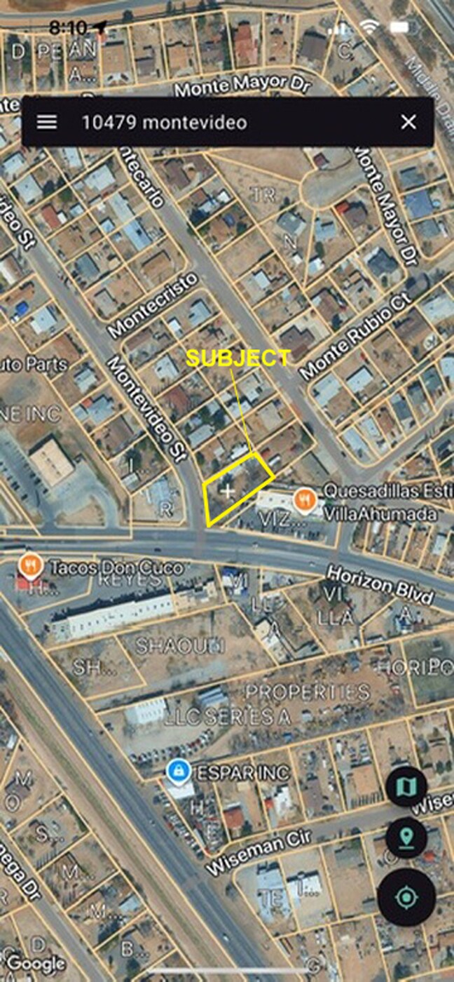 More details for 10479 Montevideo St, Socorro, TX - Land for Sale