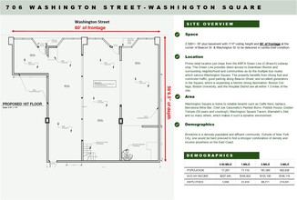 706 Washington St, Brookline, MA for lease Site Plan- Image 2 of 5