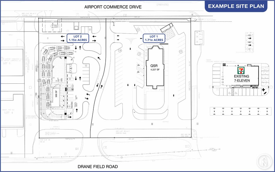 3635 Drane Field, Lakeland, FL à louer - Plan de site - Image 2 de 3