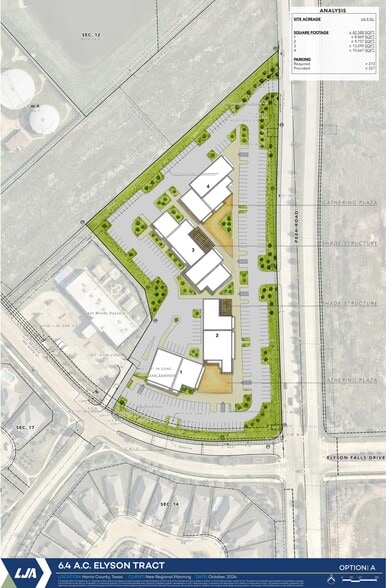 Peek Rd & Elyson Falls Dr, Katy, TX for lease - Site Plan - Image 1 of 4