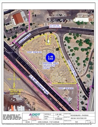 More details for 6810 Grand Ave, Glendale, AZ - Land for Sale