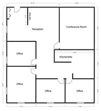 7400 Lyndale Ave S, Richfield, MN à louer Plan d’étage- Image 1 de 5