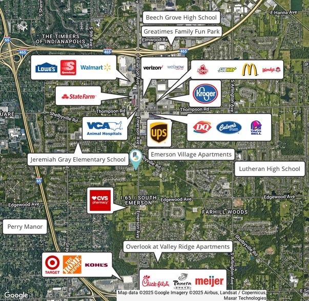 5740 S Emerson Ave, Indianapolis, IN à vendre - Photo du bâtiment - Image 3 de 3