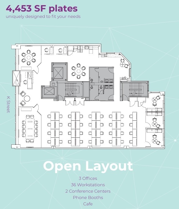 2029 K St NW, Washington, DC à vendre Plan d’étage- Image 1 de 17