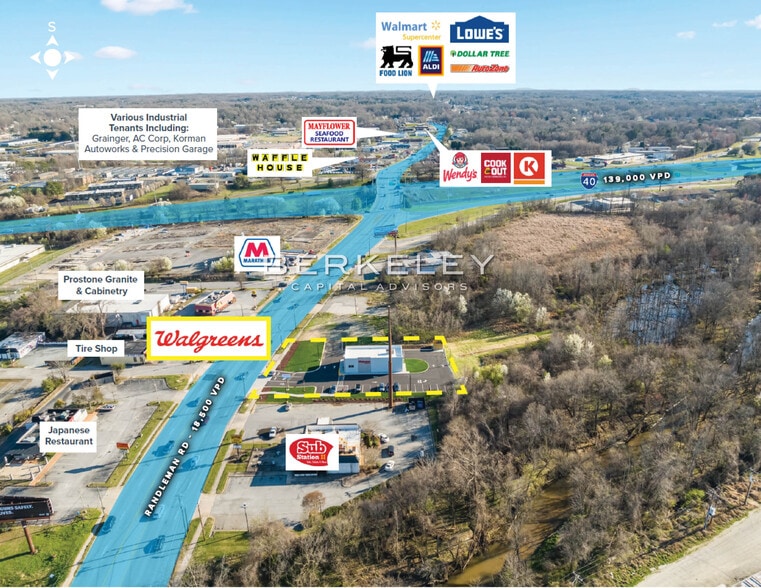 2416 Randleman Rd, Greensboro, NC for sale - Building Photo - Image 2 of 8
