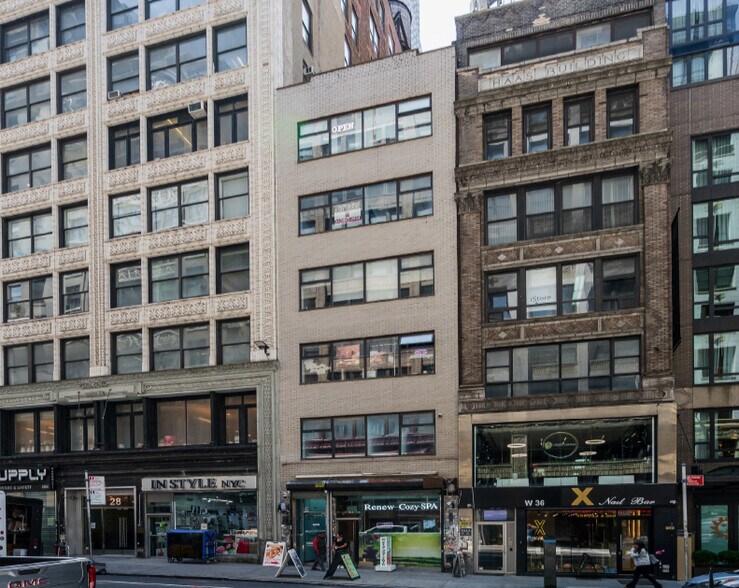 34 W 36th St, New York, NY à vendre - Photo du bâtiment - Image 1 de 1