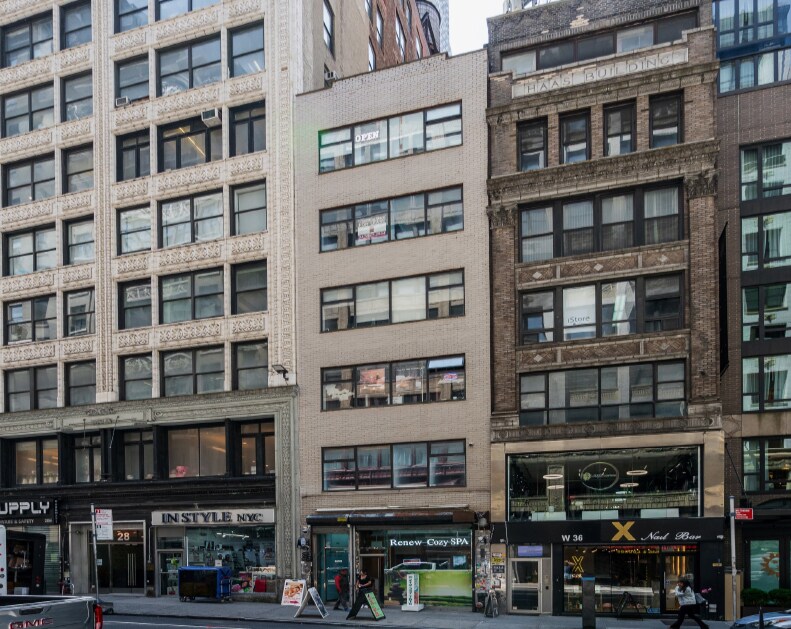 34 W 36th St, New York, NY à vendre Photo du bâtiment- Image 1 de 2