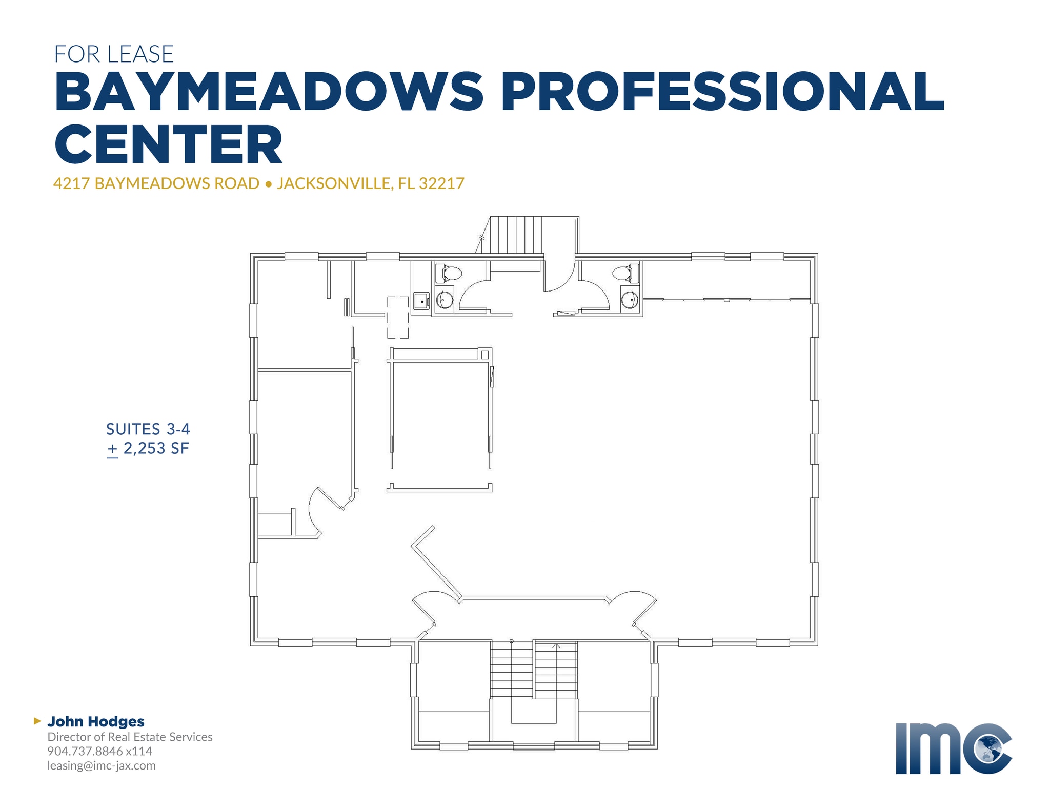 4201 Baymeadows Rd, Jacksonville, FL à louer Plan d’étage- Image 1 de 1