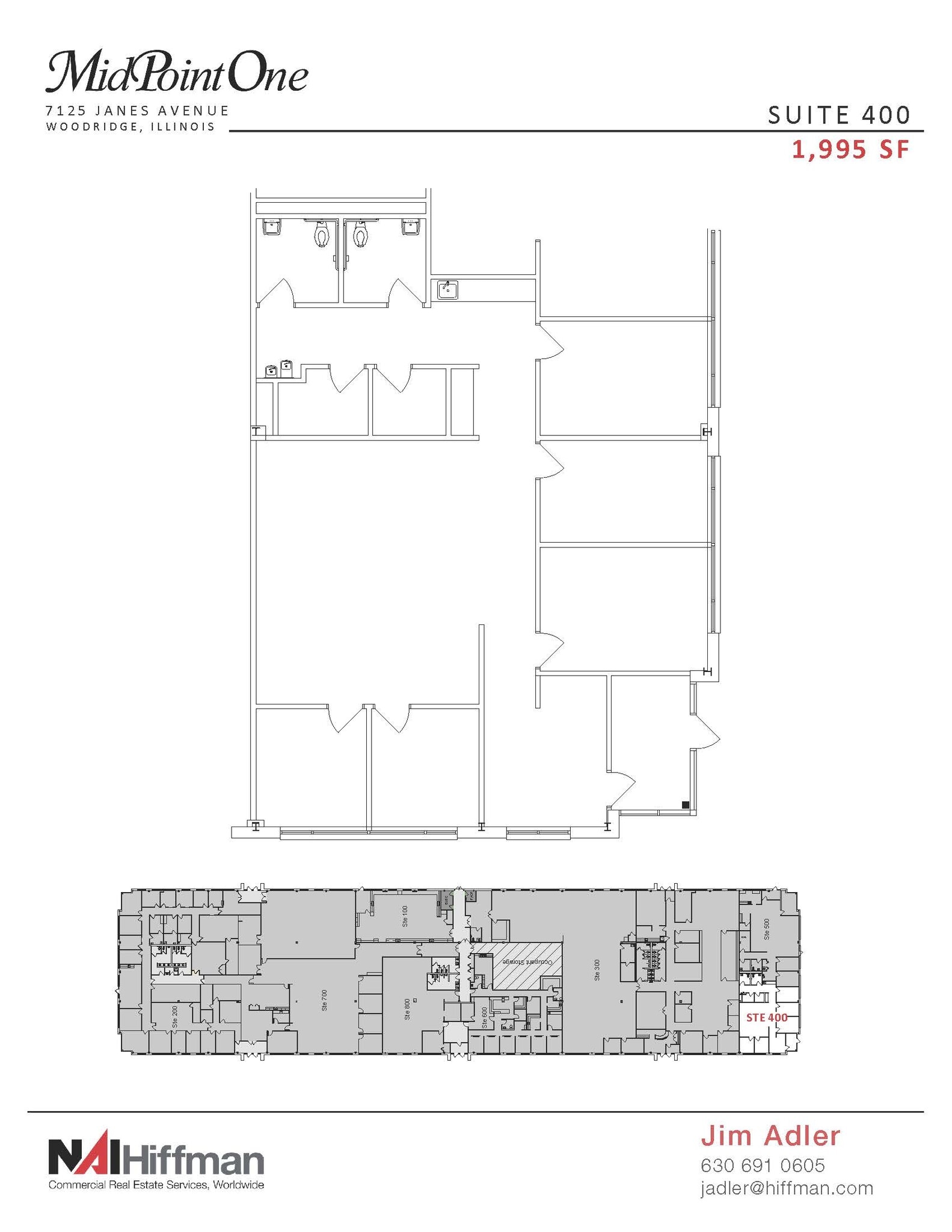 7125 Janes Ave, Woodridge, IL for lease Floor Plan- Image 1 of 1