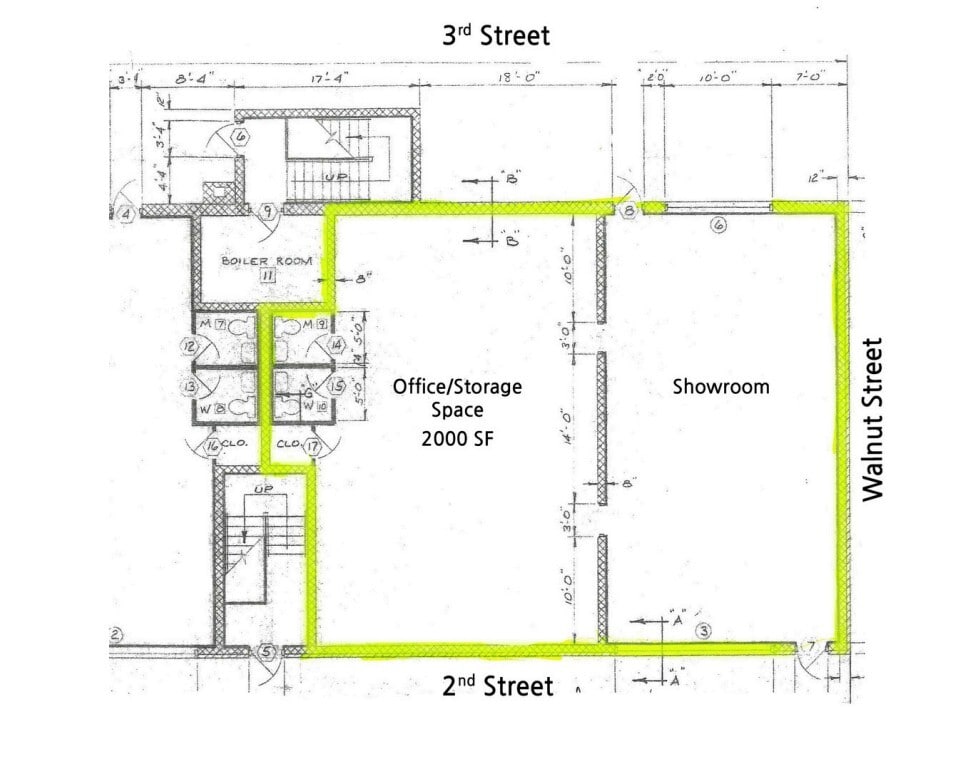 103-111 N 2nd St, North Wales, PA for lease Floor Plan- Image 1 of 1